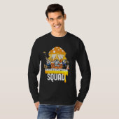 Bau Squad Aquarell Gnome Geburtstag Mushr T-Shirt (Vorne ganz)