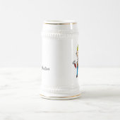 Bau-Strichmännchen Bierglas (Mittel)