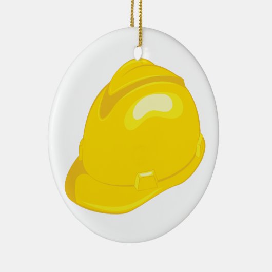 Bau-Sturzhelm Keramikornament (Rechts)