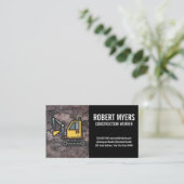 Bau Terminkarte (Stehend Vorderseite)