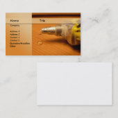 Bau/Tischler Visitenkarte (Vorne/Hinten)