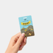 Bau-Trucks Website Thema Geburtstagsparty Ausweis (Handheld)