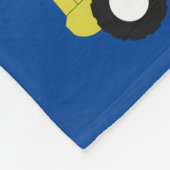 Bau- und Baggerwarnzone Fleecedecke (Ecke)