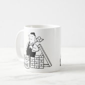 Bau und Generalbau Kaffeetasse (Vorderseite Links)