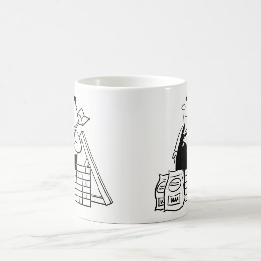 Bau und Generalbau Kaffeetasse (Mittel)