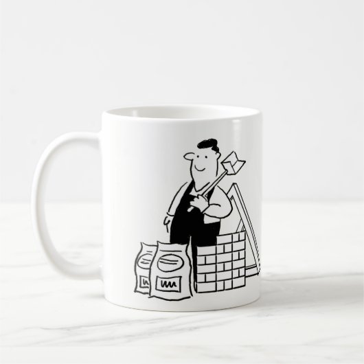 Bau und Generalbau Kaffeetasse (Links)