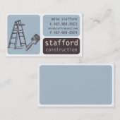 Bau-und Malerei-Visitenkarte Visitenkarte (Vorne/Hinten)