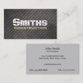 Bau-und Wartungs-Visitenkarten Visitenkarte (Vorne/Hinten)