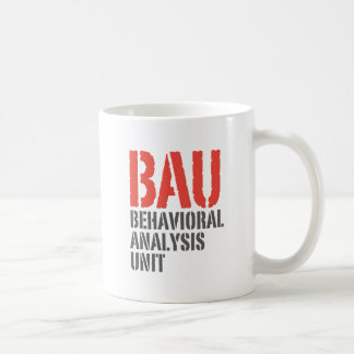 BAU Verhaltensanalyse-Einheiten Kaffeetasse