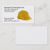 Bau Visitenkarte (Vorne/Hinten)