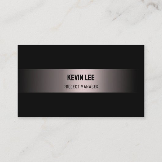 Bau Visitenkarte (Vorderseite)