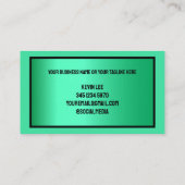 Bau Visitenkarte (Rückseite)