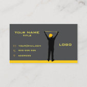 Bau Visitenkarte (Rückseite)