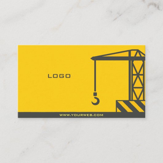 Bau Visitenkarte (Vorderseite)