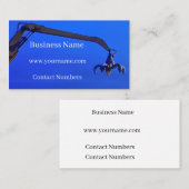 Bau Visitenkarte (Vorne/Hinten)