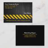 Bau Visitenkarte (Vorne/Hinten)