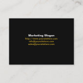 Bau Visitenkarte (Rückseite)