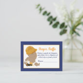 Bau von Babydusche-Windelwaschkarten Begleitkarte (Stehend Vorderseite)