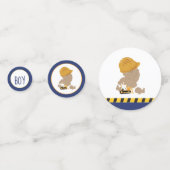 Bau von Babyduschkabinen Konfetti (Vorderseiten)