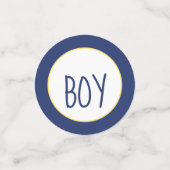 Bau von Babyduschkabinen Konfetti (Klein Vorderseite)