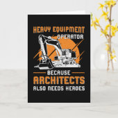 Bau von Baggeranlagen Karte (Gelbe Blume)