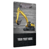 Bau von Baggern für schwere Geräte Klemmbrett (Rechts)