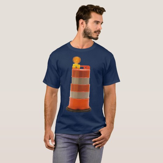 Bau von Barrel Road Safety T-Shirt (Vorne ganz)