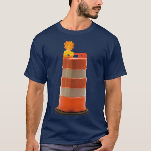 Bau von Barrel Road Safety T-Shirt (Vorderseite)