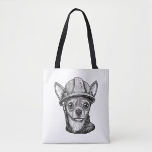 Bau von Bauarbeitern in Chihuahua Tasche