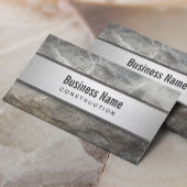 Bau von Beruflichen Metallen und Steinen Visitenkarte