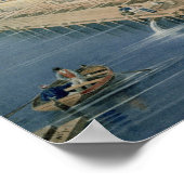 Bau von Docks Poster (Ecke)