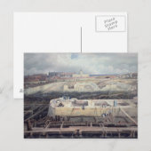 Bau von Docks Postkarte (Vorne/Hinten)