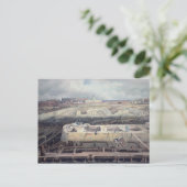 Bau von Docks Postkarte (Stehend Vorderseite)