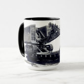 Bau von Kranen im Nordwesten Tasse (Vorderseite Links)