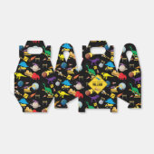 Bau von Lastwagen Dinosauriern im Weltraum Geburts Geschenkschachtel (Ungefaltet)