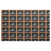 Bau von Ölpumpenanlagen Stoff (Fat Quarter (45,7 x 55,9 cm))