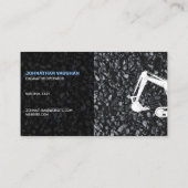 Bau von Schweranlagen Visitenkarte (Rückseite)