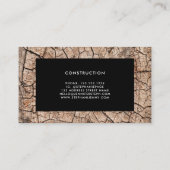 Bau von Stallkörnern Visitenkarte (Rückseite)