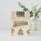 Bau von Stromnetzen und Lattern, Howard und Morse Postkarte (Stehend Vorderseite)