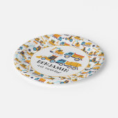 Bau von Trucks mit Sprung Pappteller (Schrägansicht)