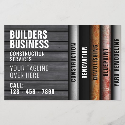 Bau von Wandschichten inspirierter Flyer (Vorne)