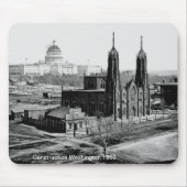 Bau Washington Mousepad (Vorne)