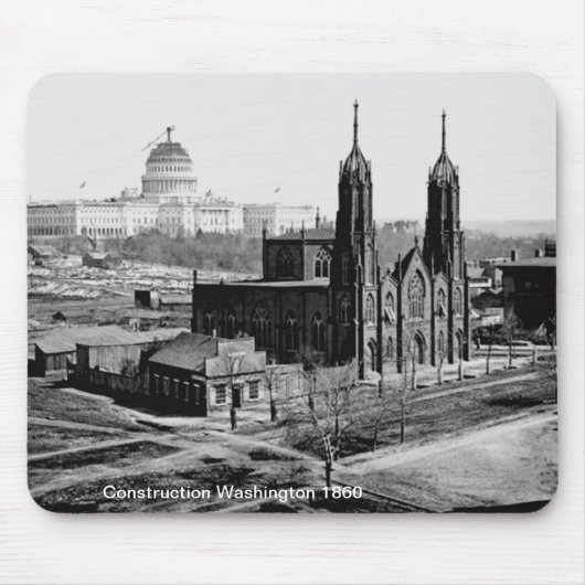 Bau Washington Mousepad (Vorne)