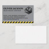 Bau-Winch-Hubstahl-Beam Visitenkarte (Vorne/Hinten)