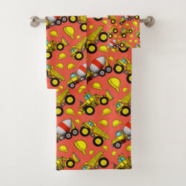 Bau-Zonen-Bad-Tücher Badhandtuch Set