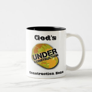 Bau-Zonen-Tasse Zweifarbige Tasse