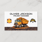 Bauabzugmaterial Visitenkarte (Vorderseite)