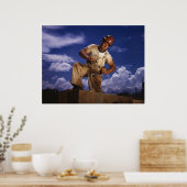 Bauarbeiter, 1942 poster (Küche)