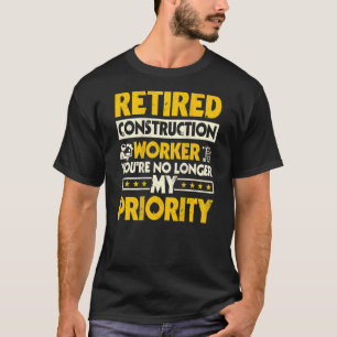 Bauarbeiter auf der Rückseite der Kleidung 2 T-Shirt