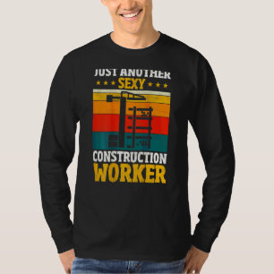 Bauarbeiter auf der Rückseite der Kleidung 3 T-Shirt